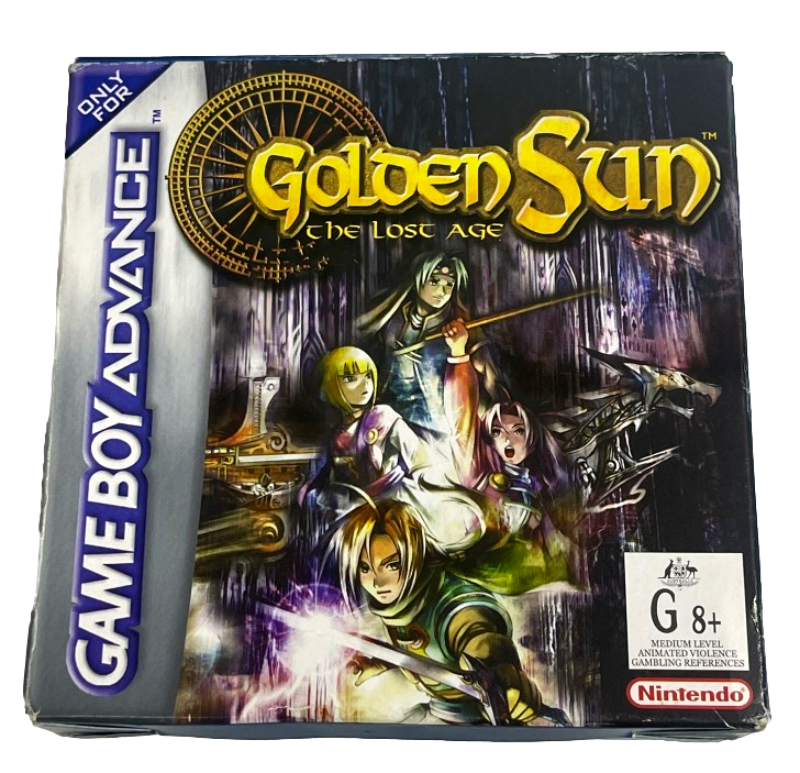 Golden Sun The Lost Age Gameboy Advanced GBA *Manual* Boxed (Pre-Owned)