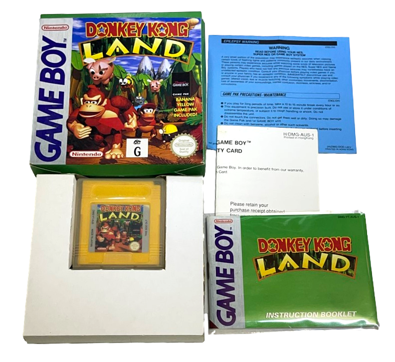 Donkey Kong Land Nintendo Gameboy *Complete* Boxed