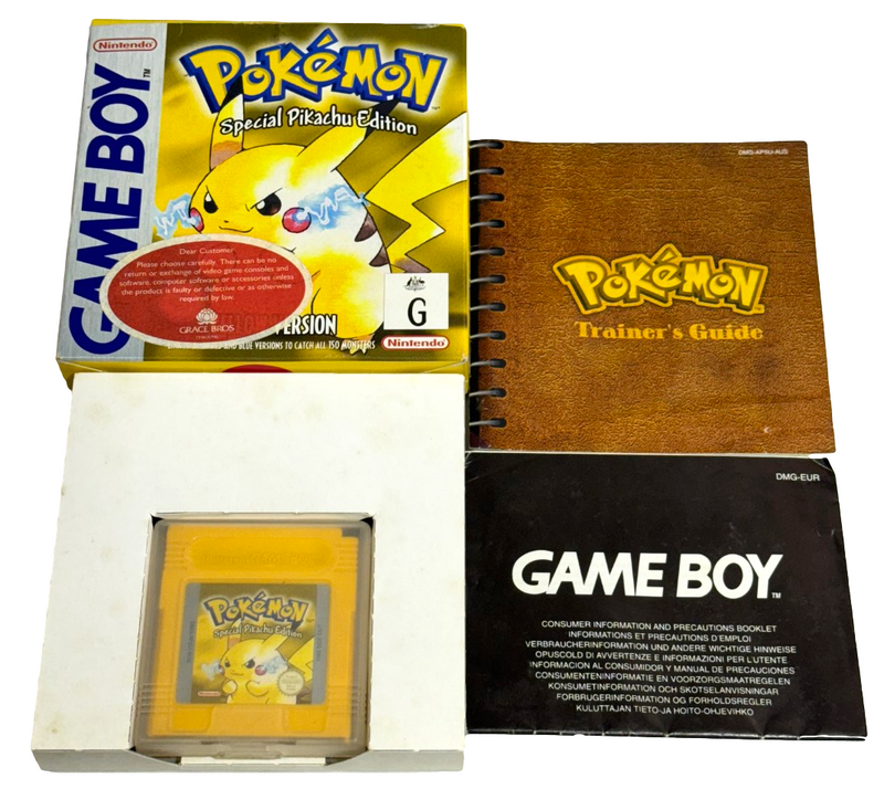 Pokemon Special Pikachu Edition Nintendo Gameboy GB *Complete* Boxed (Preowned)