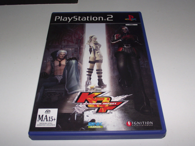 King of Fighters Maximum Impact PS2 PAL *Complete* Special Edition (Preowned)