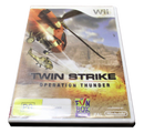 Twin Strike Operation Thunder Nintendo Wii PAL *No Manual* Wii U Compatible (Pre-Owned)