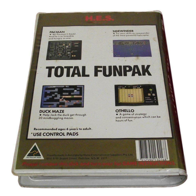 Total Funpak Nintendo HES NES Boxed PAL Piggy Back