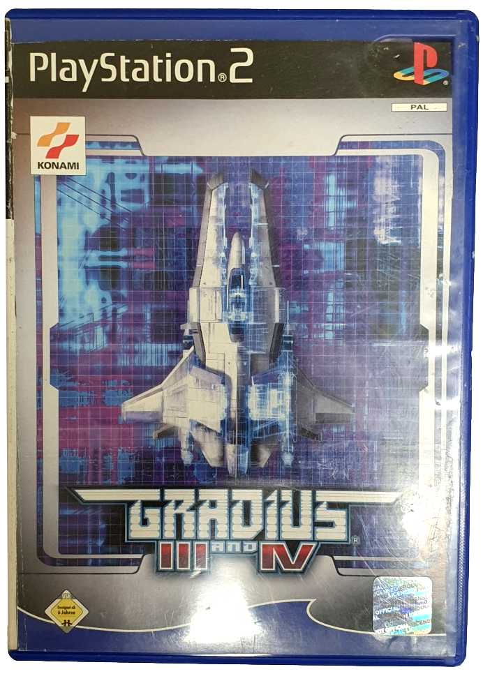 Gradius III And IV PS2 PAL *Complete* Playstation 2