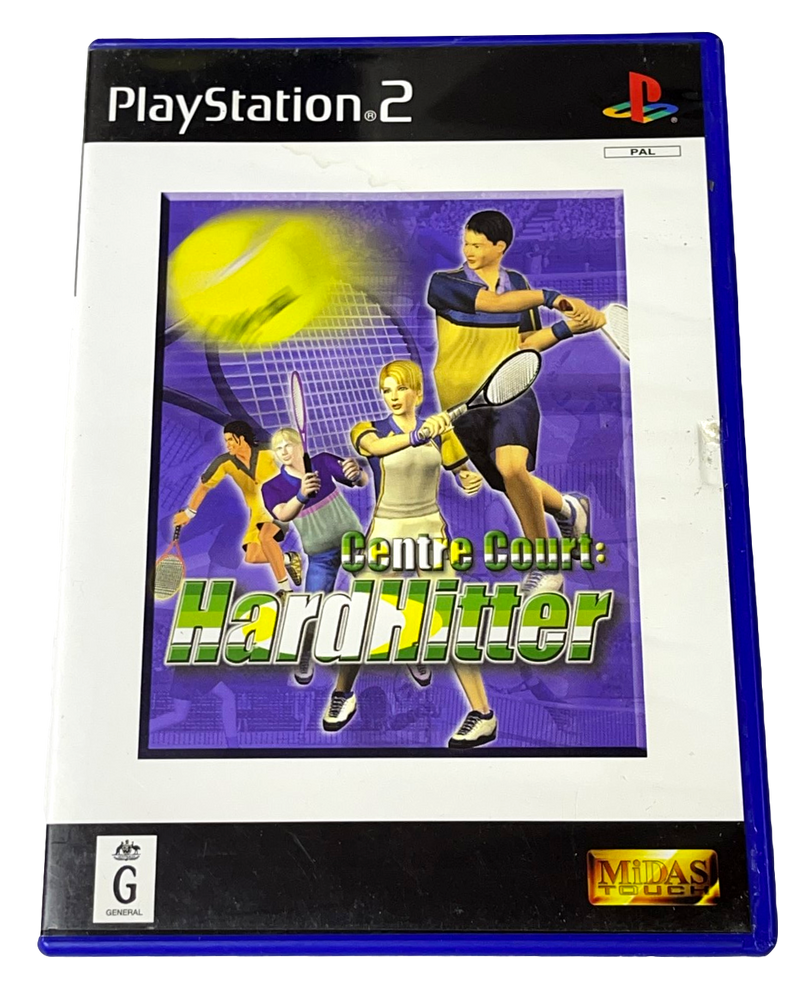 Centre Court: Hardhitter Tennis PS2 PAL *No Manual* (Preowned)