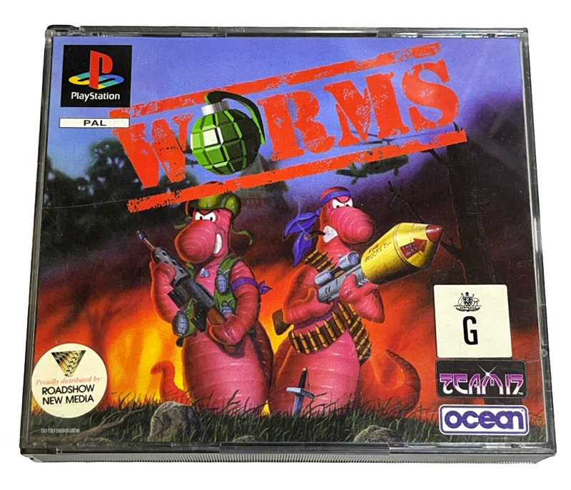 Worms PS1 PS2 PS3 PAL *Complete* (Preowned)