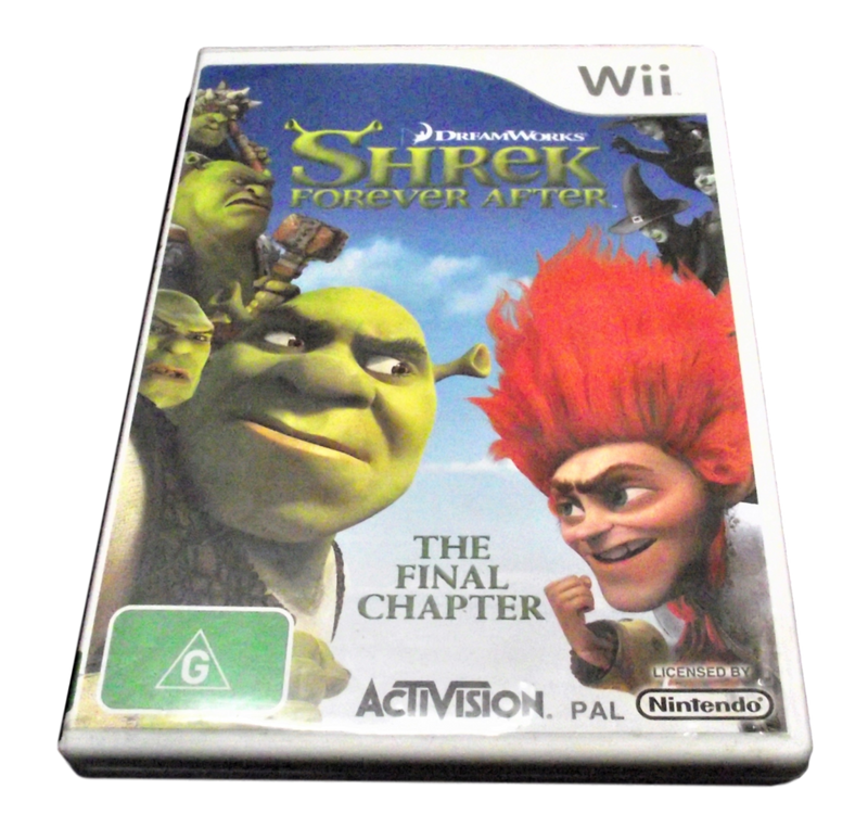 Shrek Forever After The Final Chapter Nintendo Wii PAL Complete Wii U Compatible (Pre-Owned)