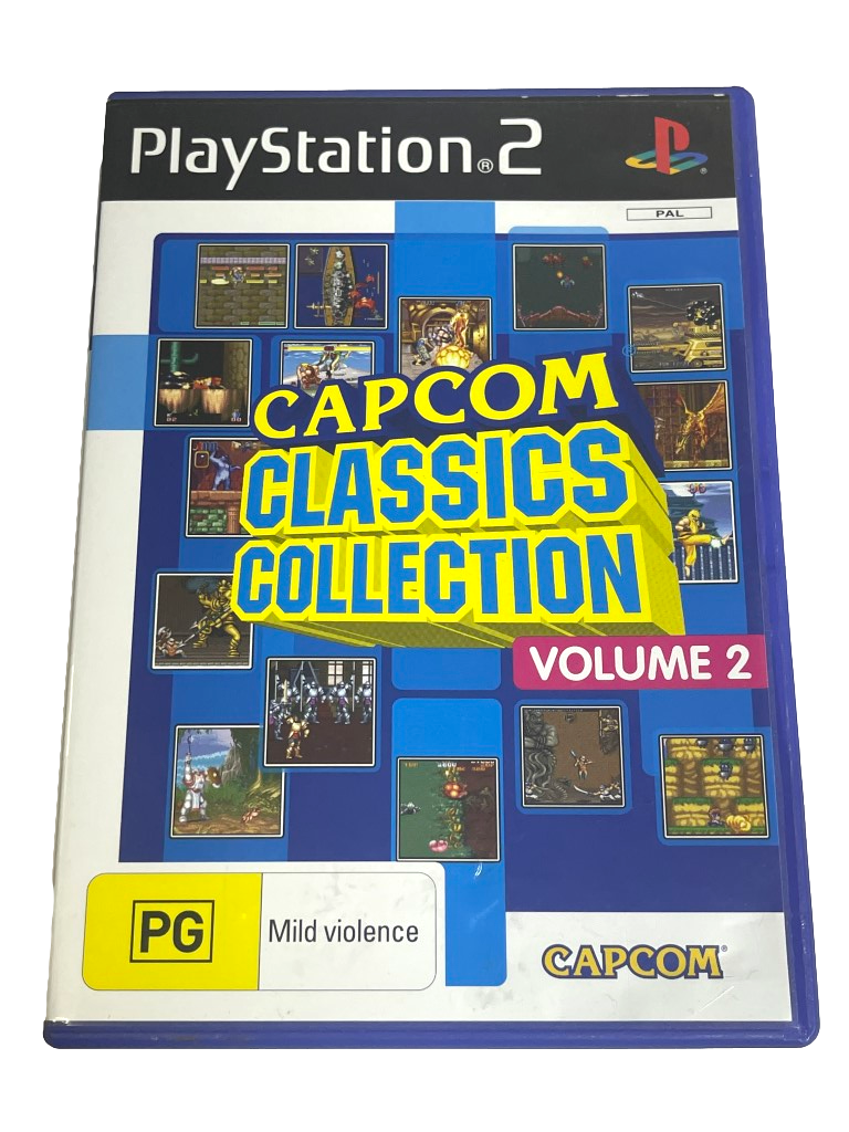 Capcom Classics Collection Volume 2 PS2 PAL *No Manual* (Pre-Owned)