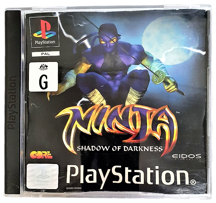 Ninja Shadow Of Darkness PS1 PS2 PS3 PAL *No Manual* (Pre-Owned)