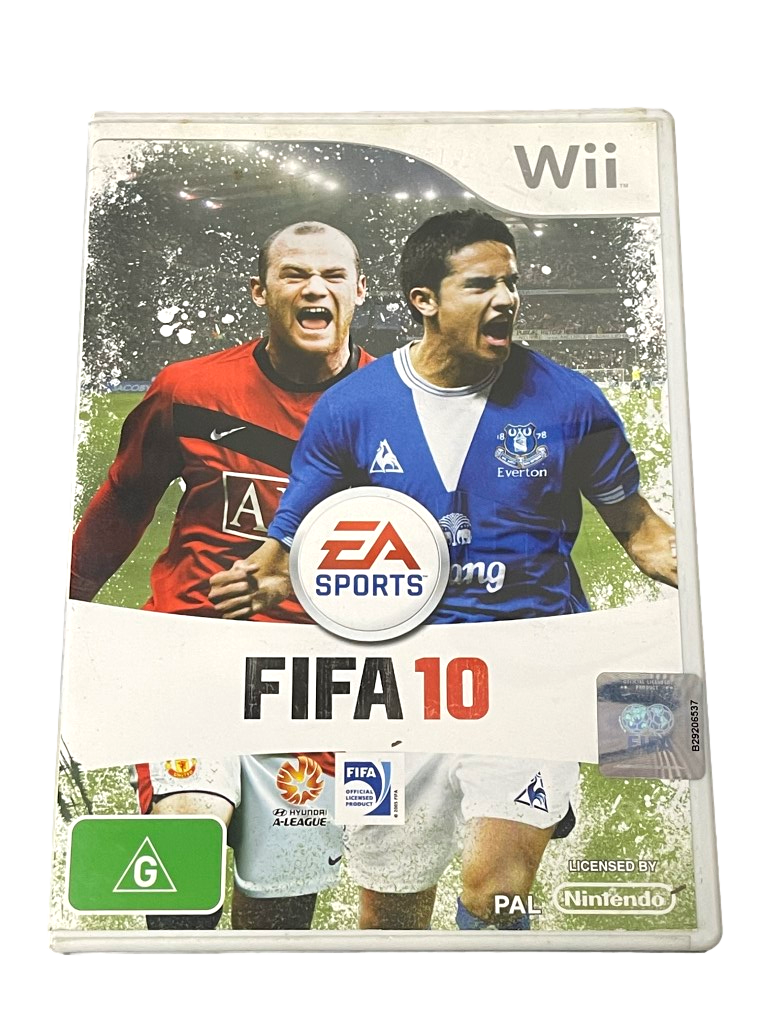 FIFA 10 Nintendo Wii PAL *No Manual* Wii U Compatible (Preowned)