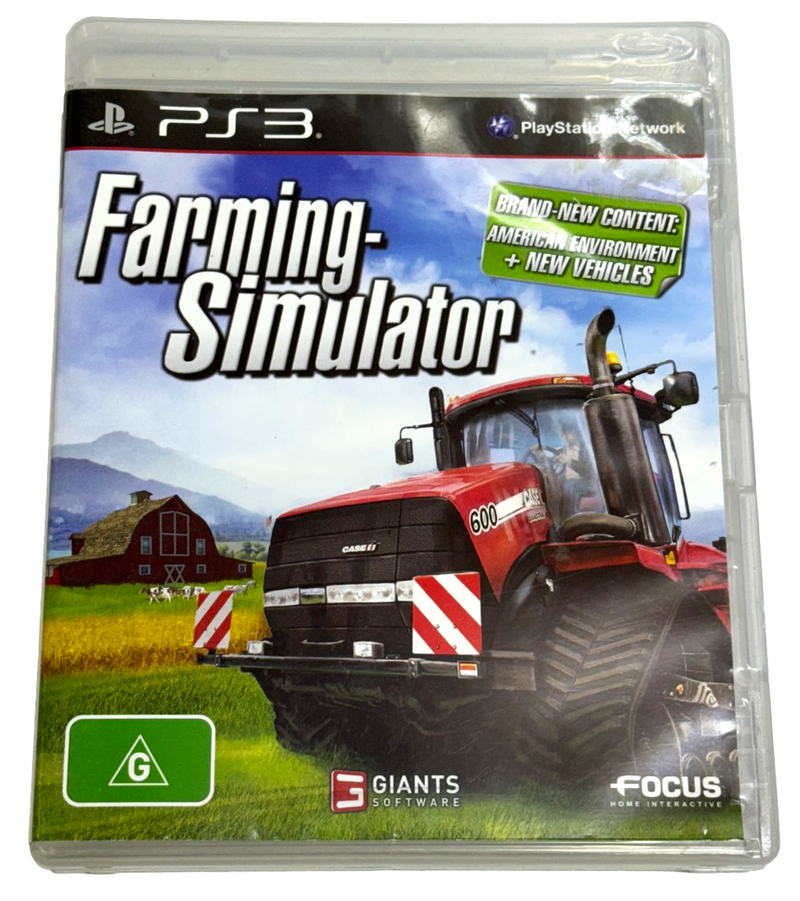 Farming Simulation Sony PS3 (Preowned)