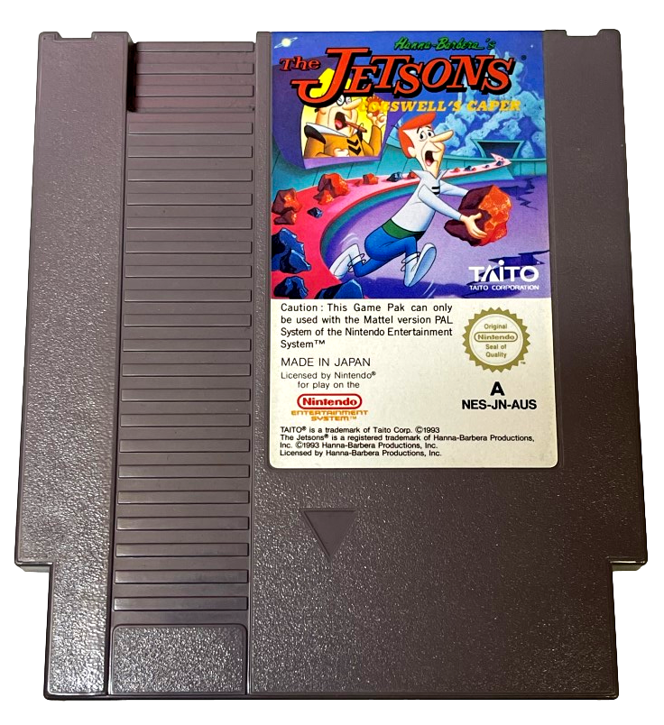 The Jetsons Coswell's Caper Nintendo NES  PAL *Cartridge Only* (Preowned)
