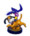 Super Smash Bros Collection N0.47 Duck Hunt Duo Nintendo Amiibo Loose (Preowned)