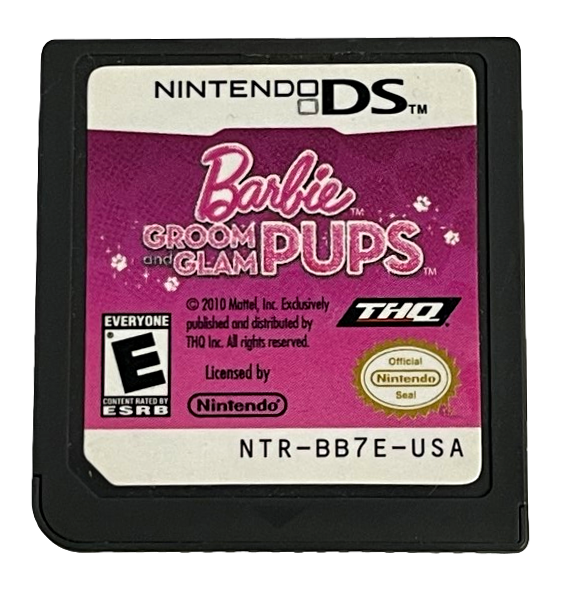 Barbie Groom and Glam Pups Nintendo DS 2DS 3DS Game *Cartridge Only* (Pre-Owned)