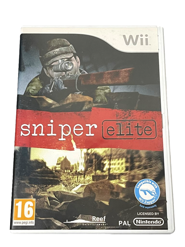 Sniper Elite Nintendo Wii PAL *Complete* Wii U Compatible (Pre-Owned)