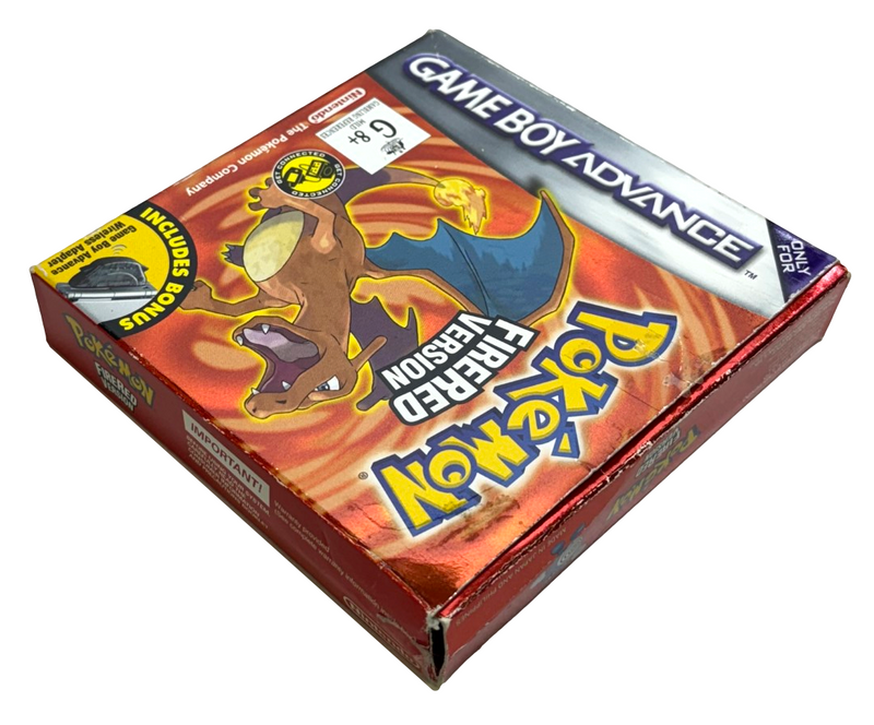 Pokemon FireRed Version Nintendo Gameboy Advance GBA *Complete* Boxed (Preowned)