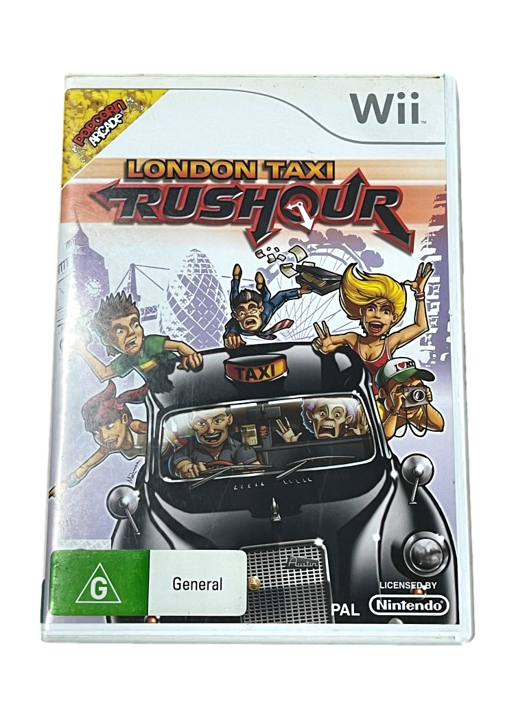 London Taxi Rush Hour Nintendo Wii PAL *Complete* Wii U Compatible (Pre-Owned)