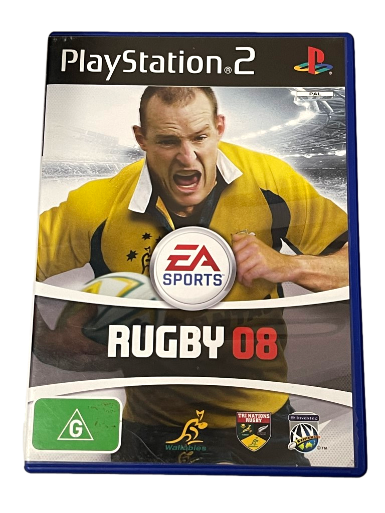 Rugby 08 PS2 PAL *Complete* (Preowned)