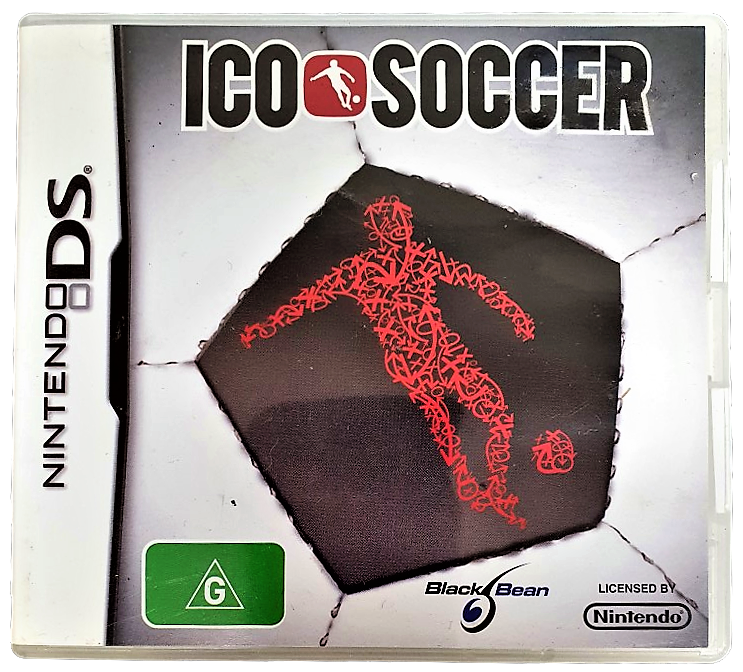 ICO Soccer DS 2DS 3DS Game *No Manual* Missing Cart Label (Pre-Owned)