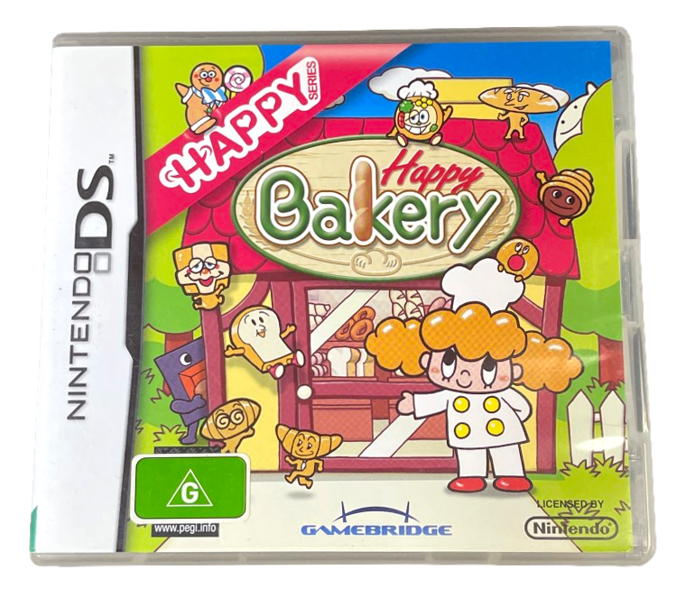 Happy Bakery DS 2DS 3DS Game *Complete* (Pre-Owned)