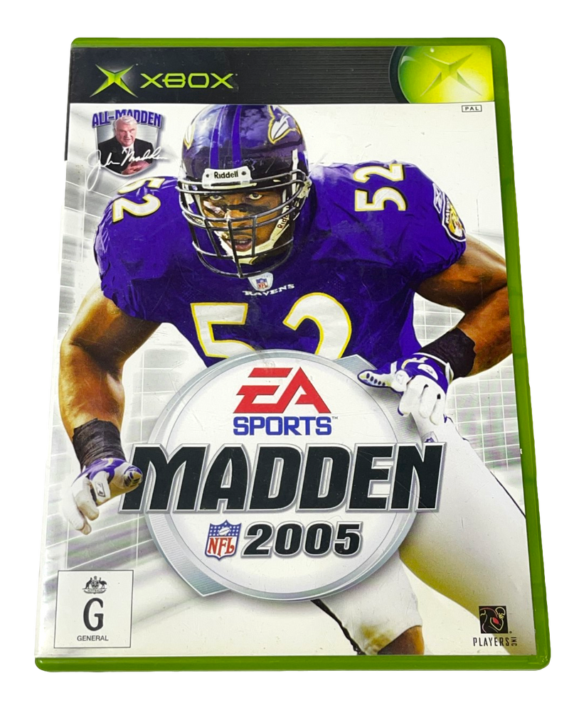 Madden 2005 NFL Xbox *No Manual*