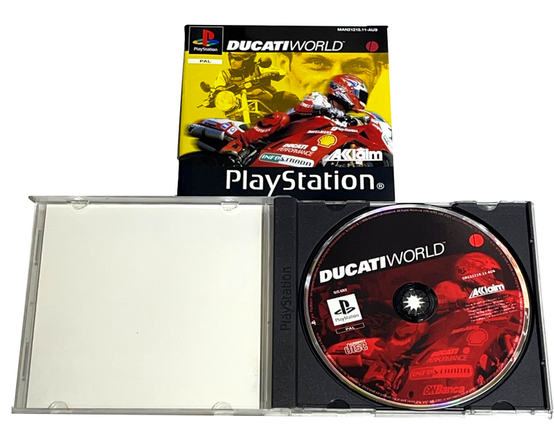 Ducati World PS1 PS2 PS3 PAL *Complete* (Preowned)