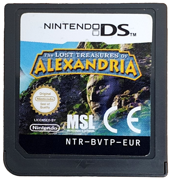 The Lost Treasures of Alexandria Nintendo DS 2DS 3DS Game *Complete* (Pre-Owned)