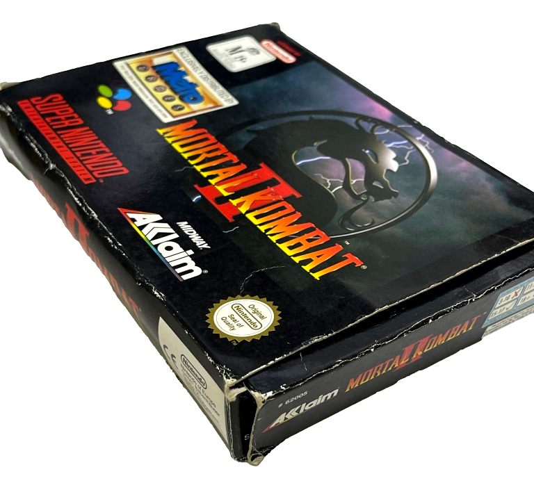 Mortal Kombat II Nintendo SNES Boxed PAL *No Manual* (Preowned)