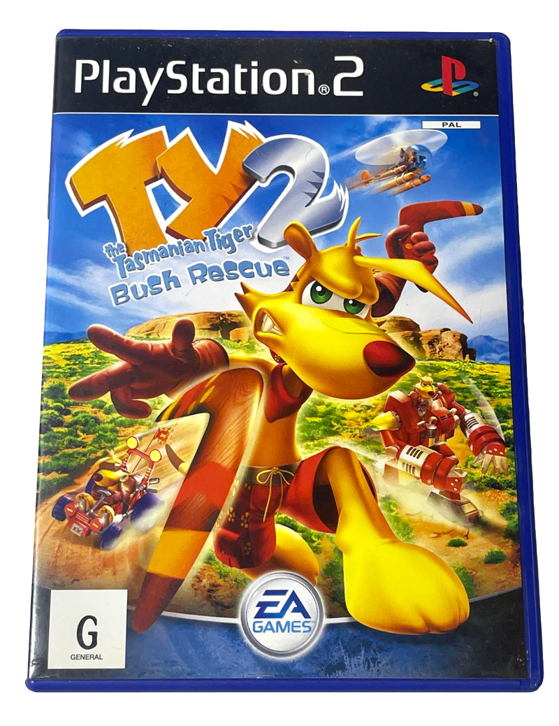 Ty the Tasmanian Tiger 2: Bush Rescue PS2 PAL *No Manual* (Preowned)