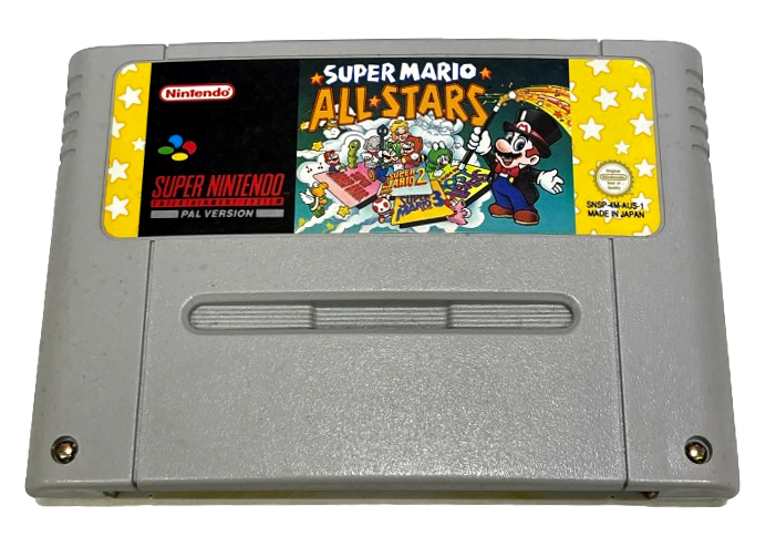 Super Mario All Stars Super Nintendo SNES Boxed *Complete* PAL