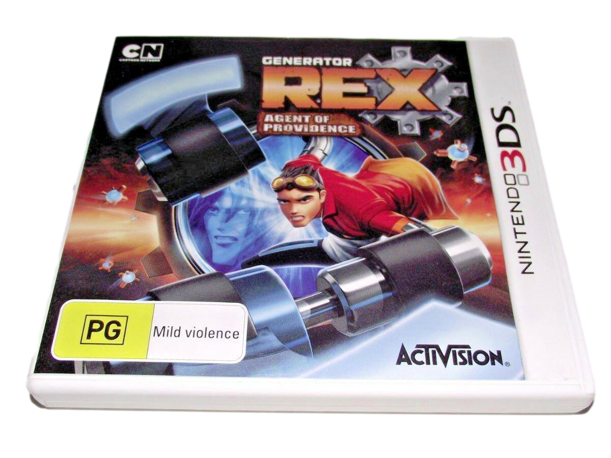 Generator REX Agent of Providence Nintendo 3DS 2DS Game *Complete* (Pr