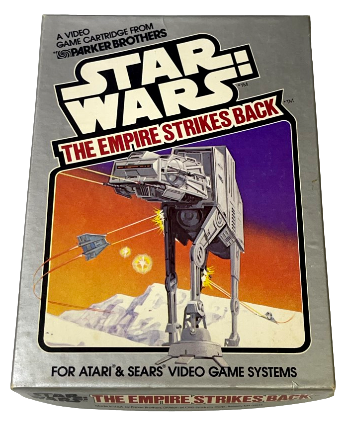 Star Wars The Empire Strikes Back Atari 2600 *Complete* Parker Bros (Preowned)