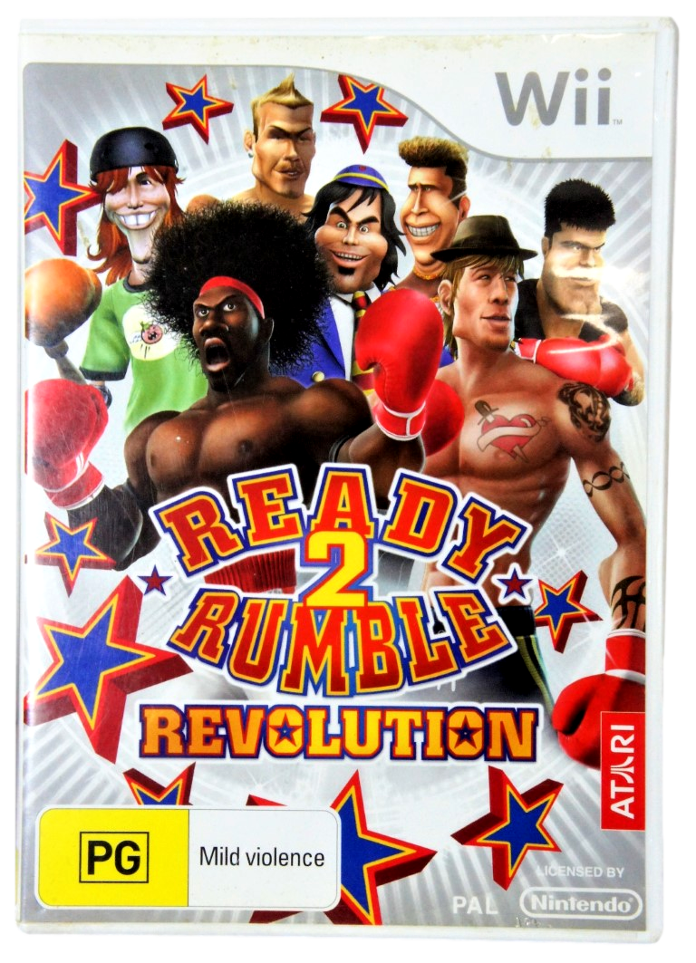 Ready 2 Rumble Revolution Nintendo Wii PAL *Complete* Wii U Compatible (Pre-Owned)
