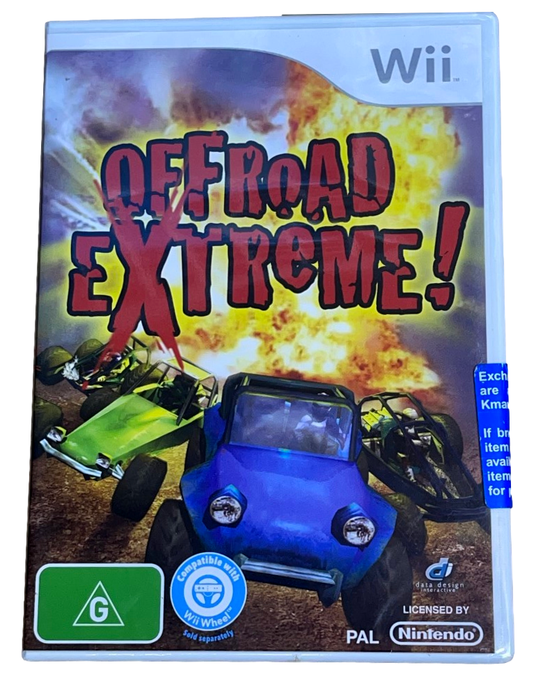 Offroad Extreme Nintendo Wii PAL Wii U Compatible *Sealed*