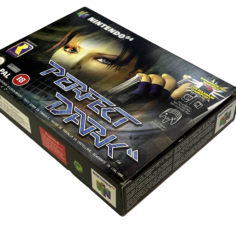 Perfect Dark Nintendo 64 N64 Boxed PAL *Complete* (Minty) Euro (Preowned)