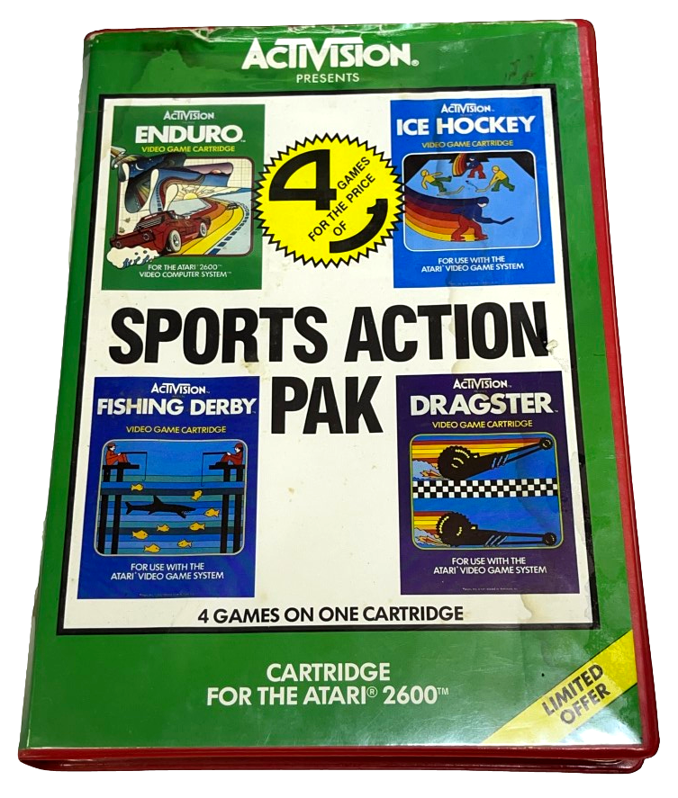 Sports Action Pak Atari 2600 *Complete*