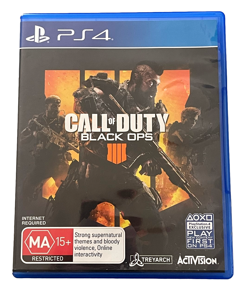 Call of Duty Black Ops 4 IIII Sony PS4 (Preowned)