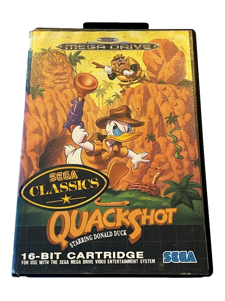 Donald Duck Quackshot Sega Mega Drive *Complete* (Pre-Owned)