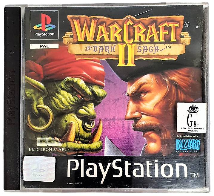 Warcraft II The Dark Saga PS1 PS2 PS3 PAL *Complete* (Pre-Owned)