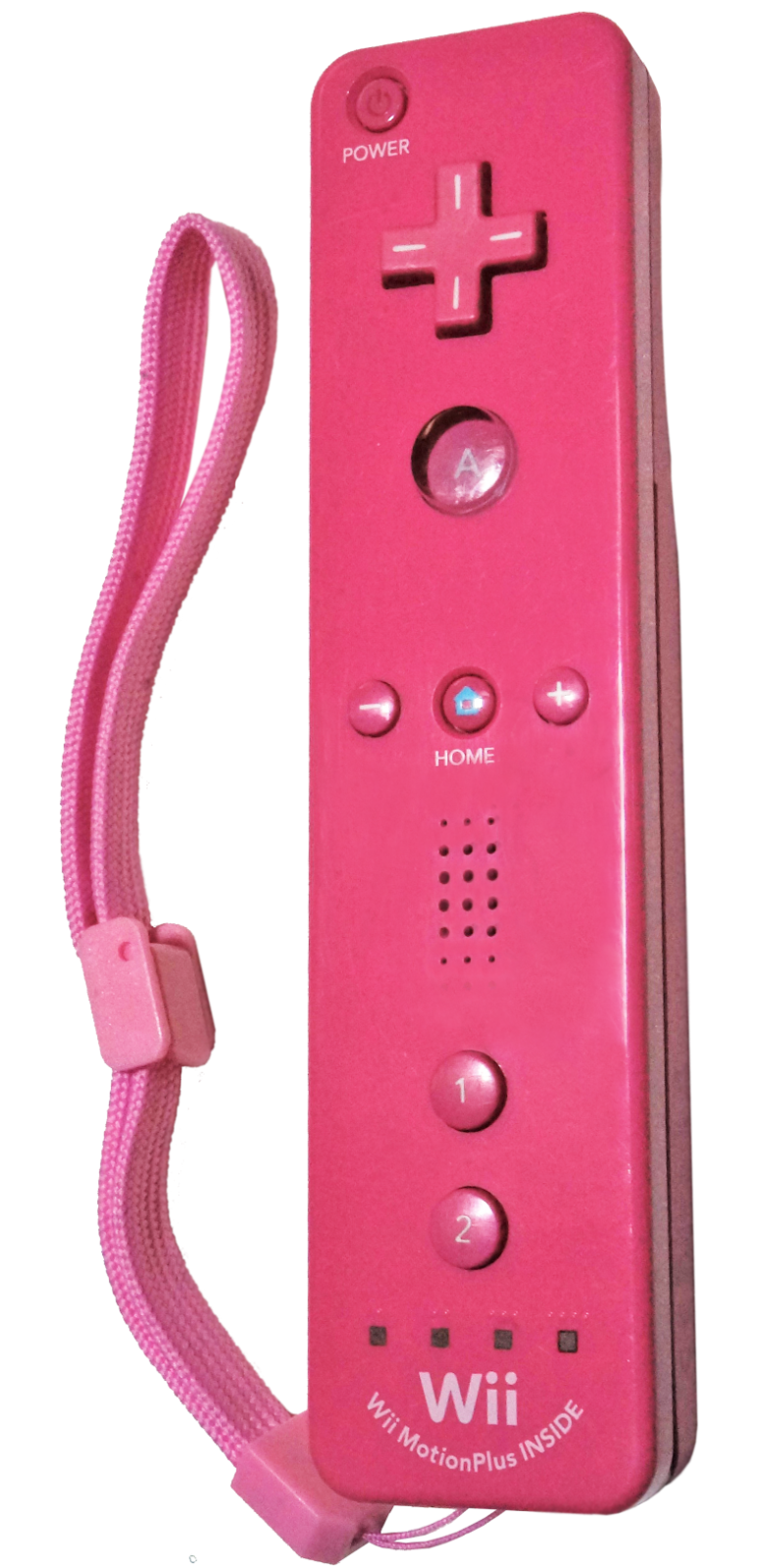 Motion Plus Remote Controller for Nintendo Wii / Wii U Console Video Games  with Case Pink