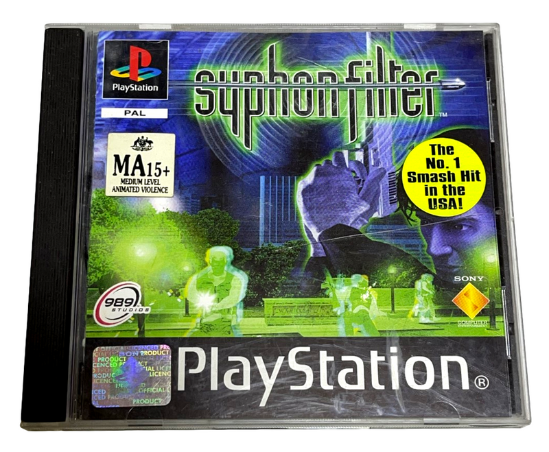 Syphon Filter  PS1 PS2 PS3 PAL *Complete* (Preowned)