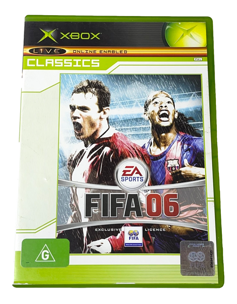 FIFA 06 XBOX Original PAL *Complete* (Classics) (Pre-Owned)