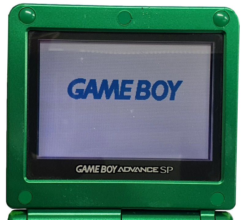 Nintendo Gameboy Advance SP Emerald Green Limited Edition  + USB Charger (Pre-Owned)