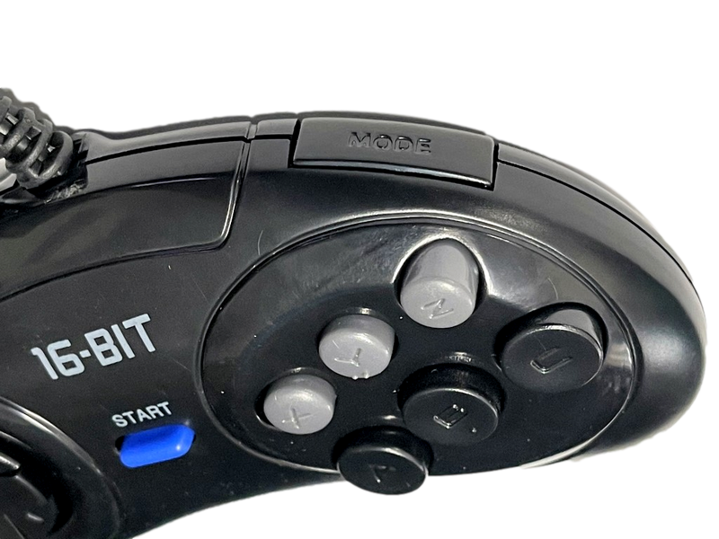 16-Bit Sega Mega Drive Controller 6 Button  Master System New Aftermarket Pad