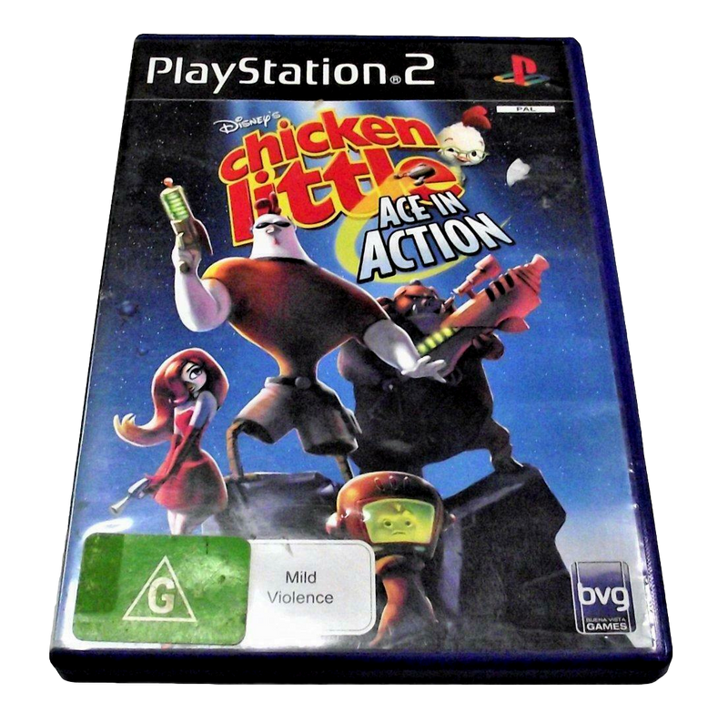 Disney's Chicken Little: Ace in Action PS2 PAL*No Manual* (Pre-Owned)