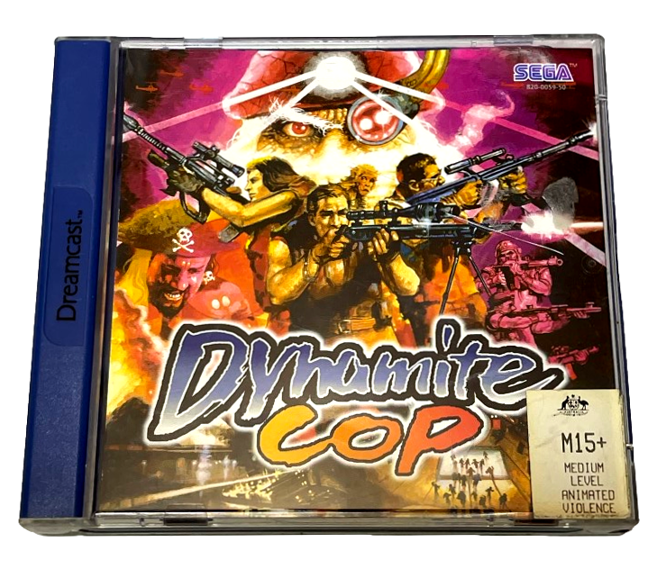 Dynamite Cop Sega Dreamcast PAL *Complete* (Preowned)