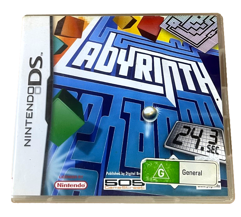 Labyrinth Nintendo DS 2DS 3DS *Complete* 505 (Pre-Owned)