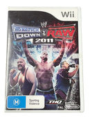 Smack Down VS Raw 2011 Nintendo Wii PAL *No Manual* Wii U Compatible (Pre-Owned)