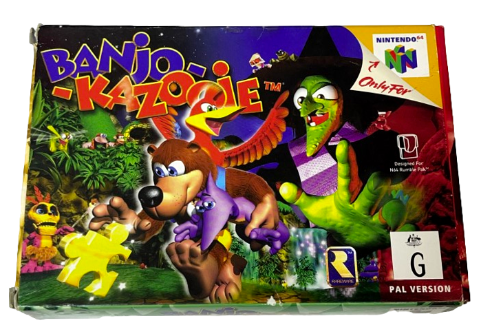 Banjo-Kazooie Nintendo 64 N64 Boxed PAL *Complete* (Preowned)