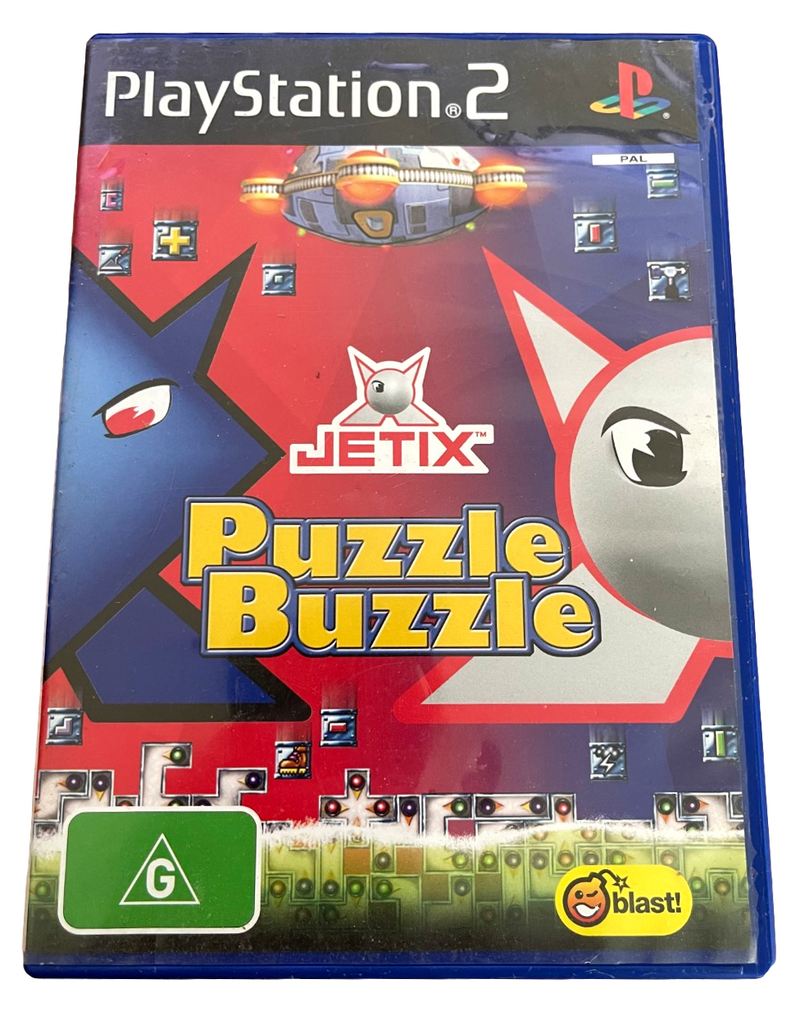 Jetix Puzzle Buzzle Sony PS2 PAL *Complete* (Preowned)