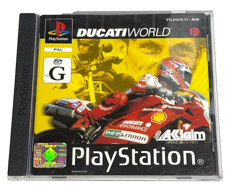 Ducati World PS1 PS2 PS3 PAL *Complete* (Preowned)